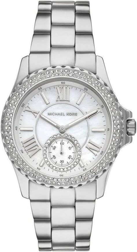 michael kors uhr perlmutt zifferblatt|MICHAEL KORS Quarzuhr EVEREST, MK7403, Armbanduhr, .